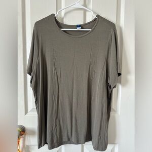 Old Navy Olive Short Sleeve Tee